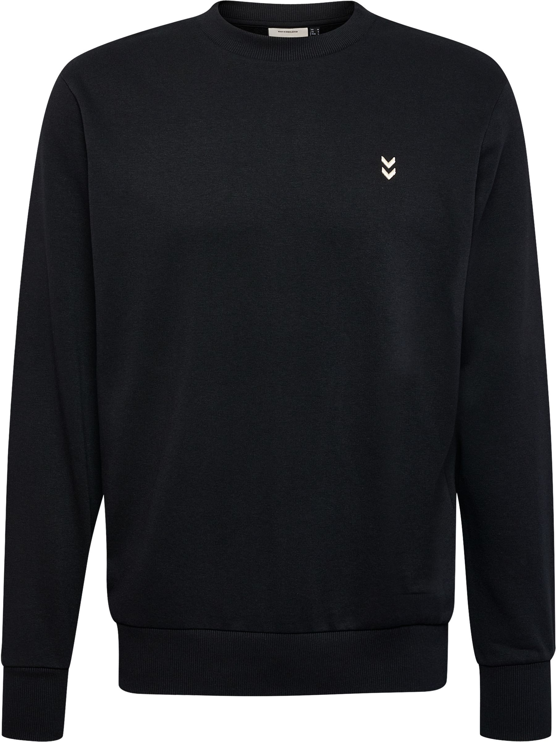 Hummel hummel Klassisches Sweatshirt mit Rundhals und minimalistischen – Schwarz, Bild 1