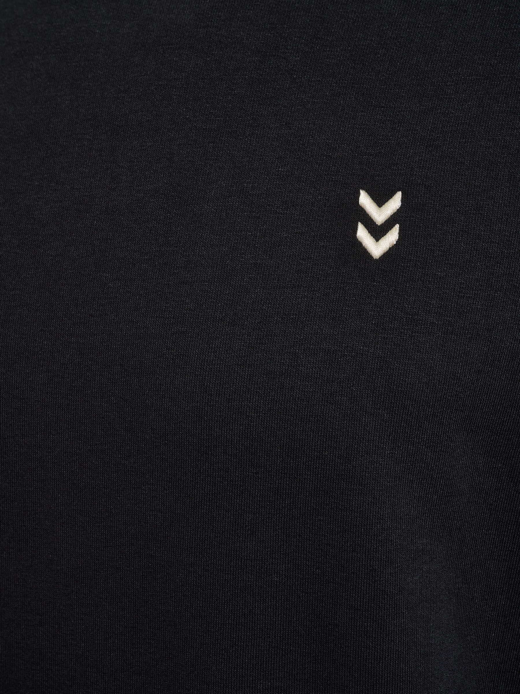 Hummel hummel Klassisches Sweatshirt mit Rundhals und minimalistischen – Schwarz, Bild 2