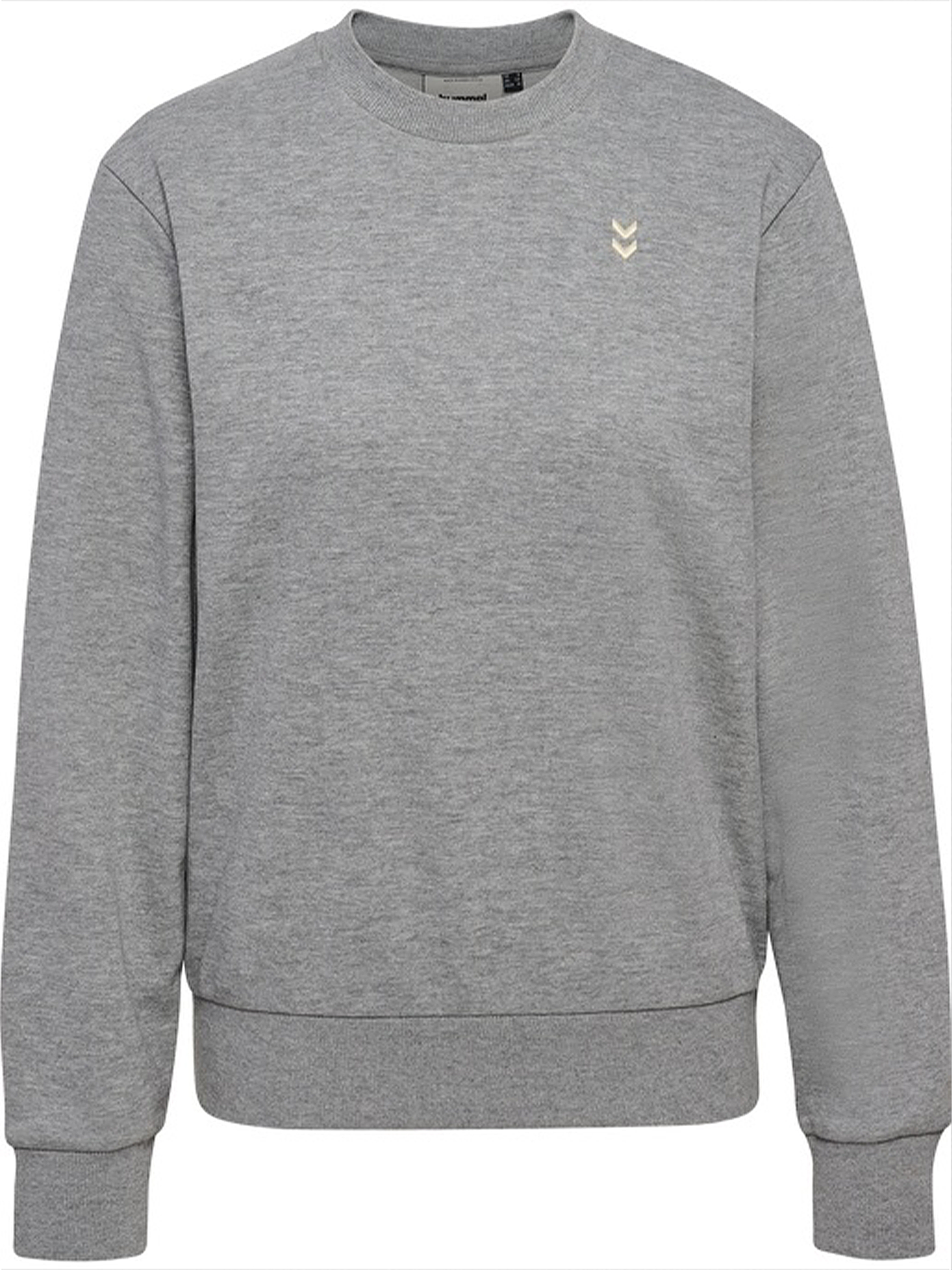 Schlichtes Sweatshirt mit Logo-Stickerei Schlichtes Sweatshirt mit Logo-Stickerei