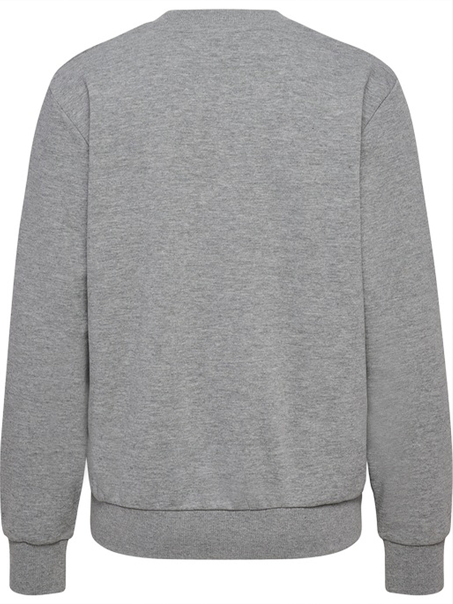 Schlichtes Sweatshirt mit Logo-Stickerei Schlichtes Sweatshirt mit Logo-Stickerei