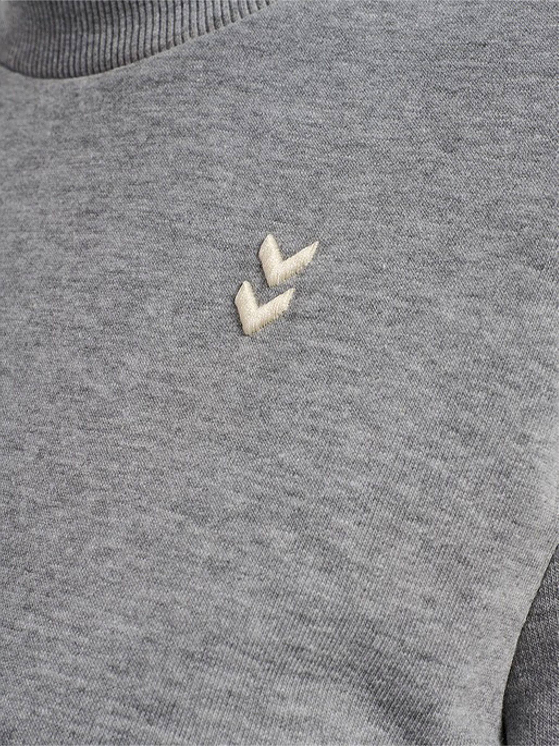 Schlichtes Sweatshirt mit Logo-Stickerei Schlichtes Sweatshirt mit Logo-Stickerei