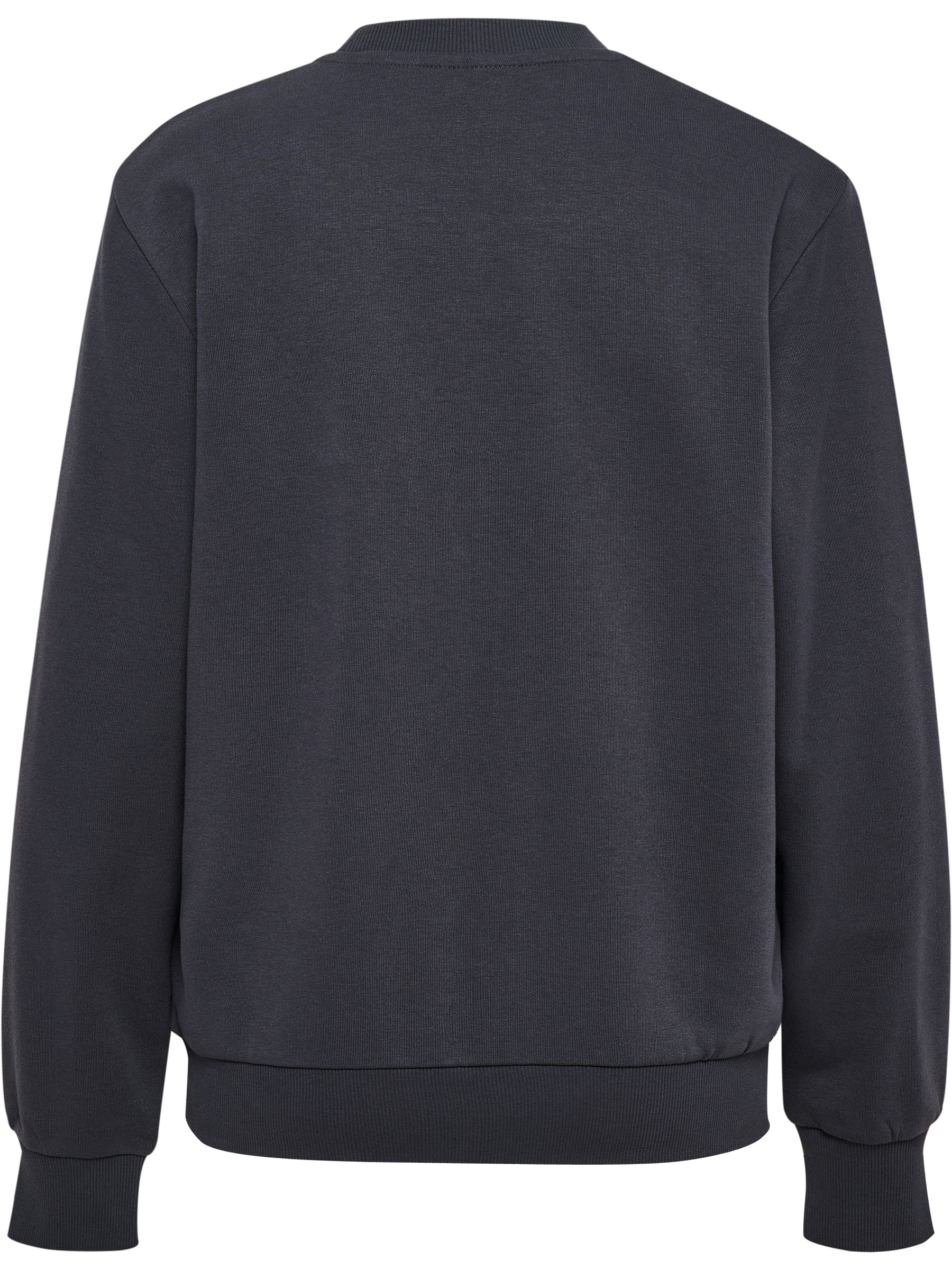 Schlichtes Sweatshirt mit Logo-Stickerei Schlichtes Sweatshirt mit Logo-Stickerei