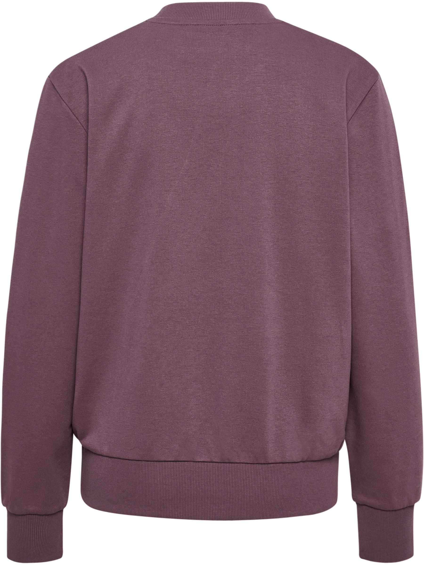 Schlichtes Sweatshirt mit Logo-Stickerei Schlichtes Sweatshirt mit Logo-Stickerei