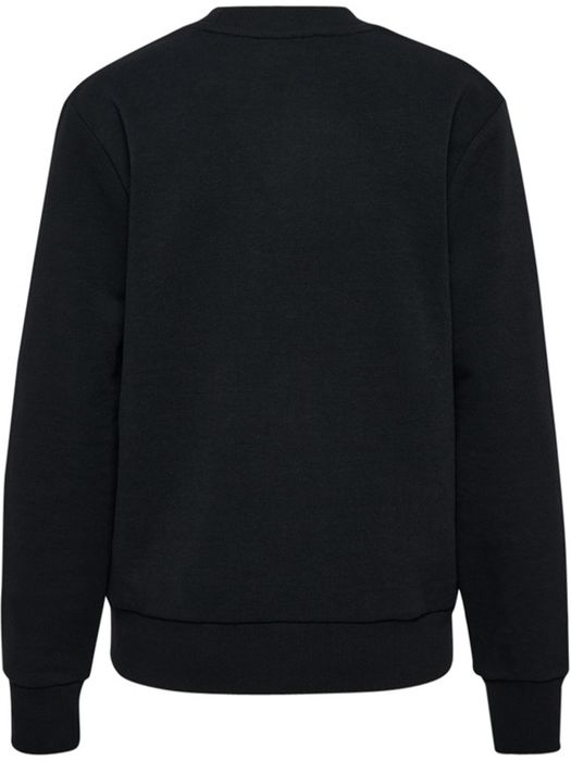 Hummel hummel Schlichtes Sweatshirt mit Logo-Stickerei – Schwarz, Bild 3