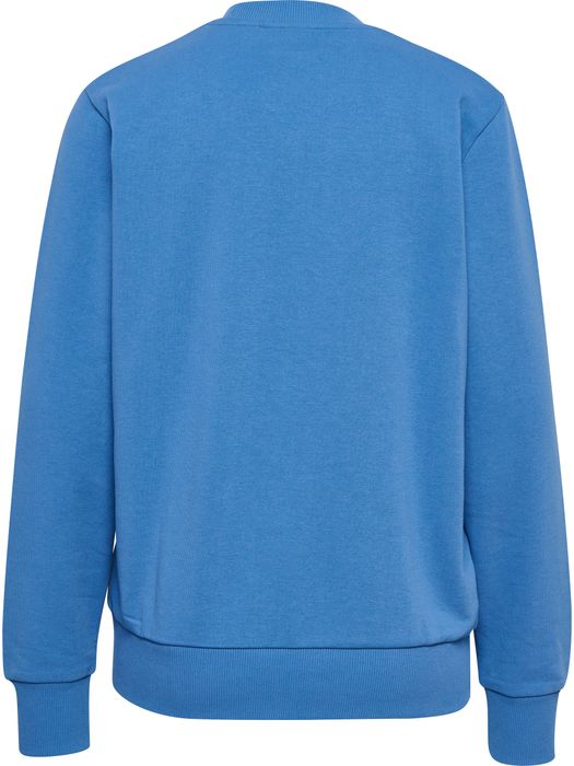 Hummel Schlichtes Sweatshirt mit Logo-Stickerei – Blau, Bild 3