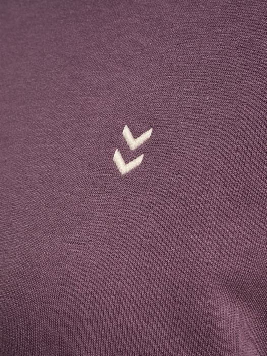 Hummel hummel Schlichtes Sweatshirt mit Logo-Stickerei – Ziegelrot, Bild 3