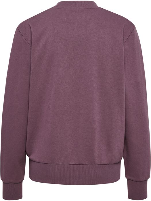 Hummel hummel Schlichtes Sweatshirt mit Logo-Stickerei – Ziegelrot, Bild 4