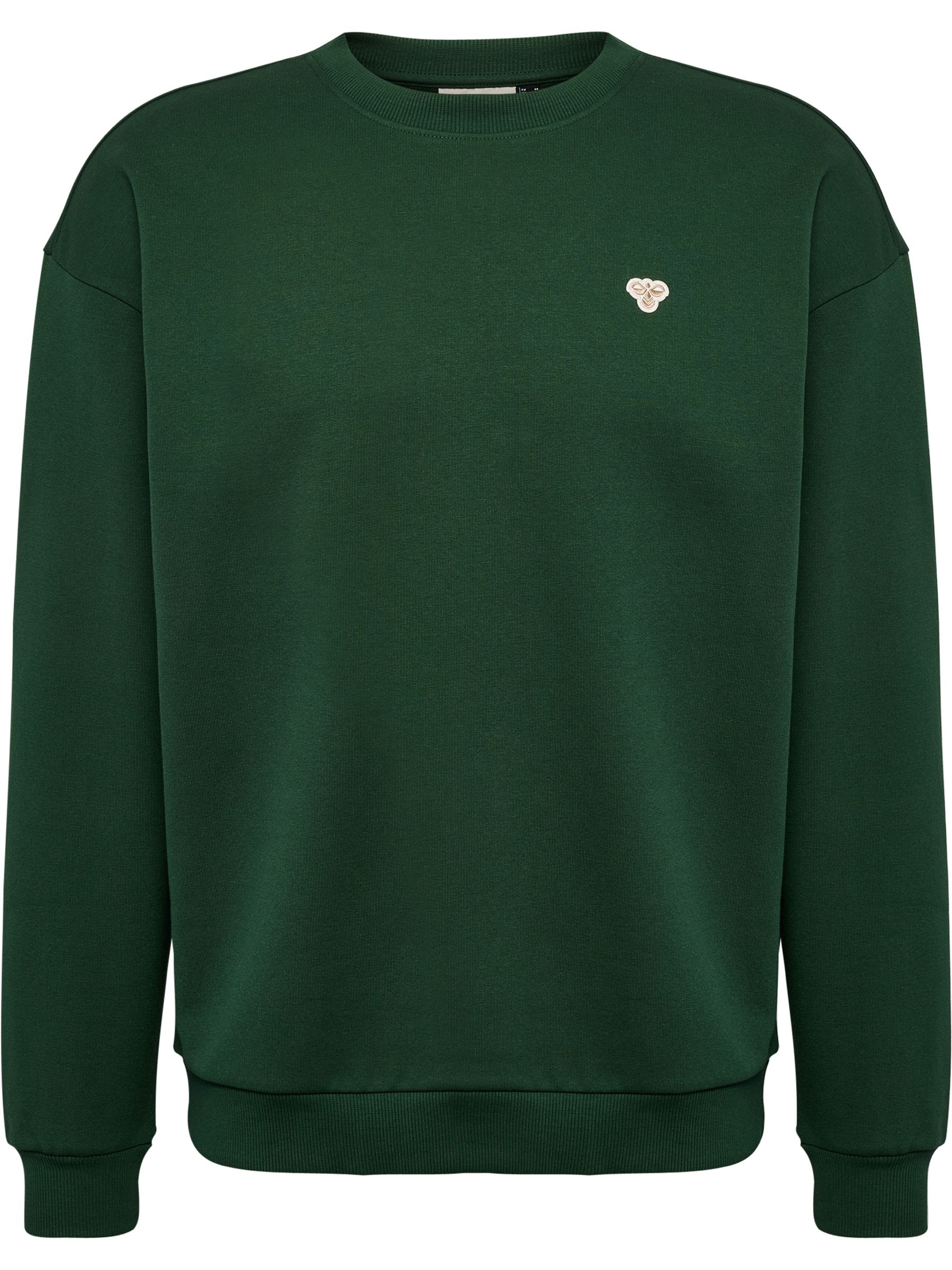 009791d044855bacbba73271ab91e3fb.jpg Sweatshirt mit Rundhals und dezentem Logodetail