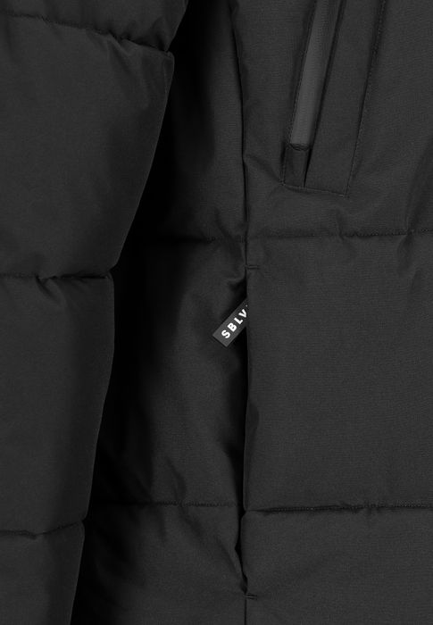 Sublevel Sublevel Stylische Winterjacke mit abnehmbarer Kapuze – Dunkelgrau, Bild 5