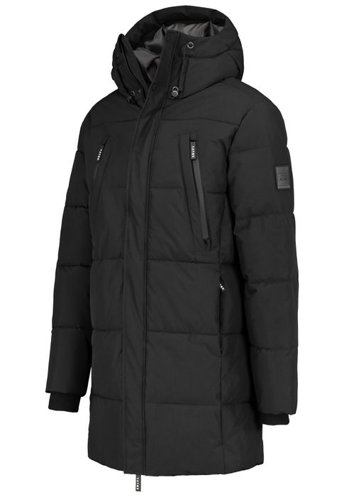 Sublevel Sublevel Stylische Winterjacke mit abnehmbarer Kapuze – Dunkelgrau, Bild 7