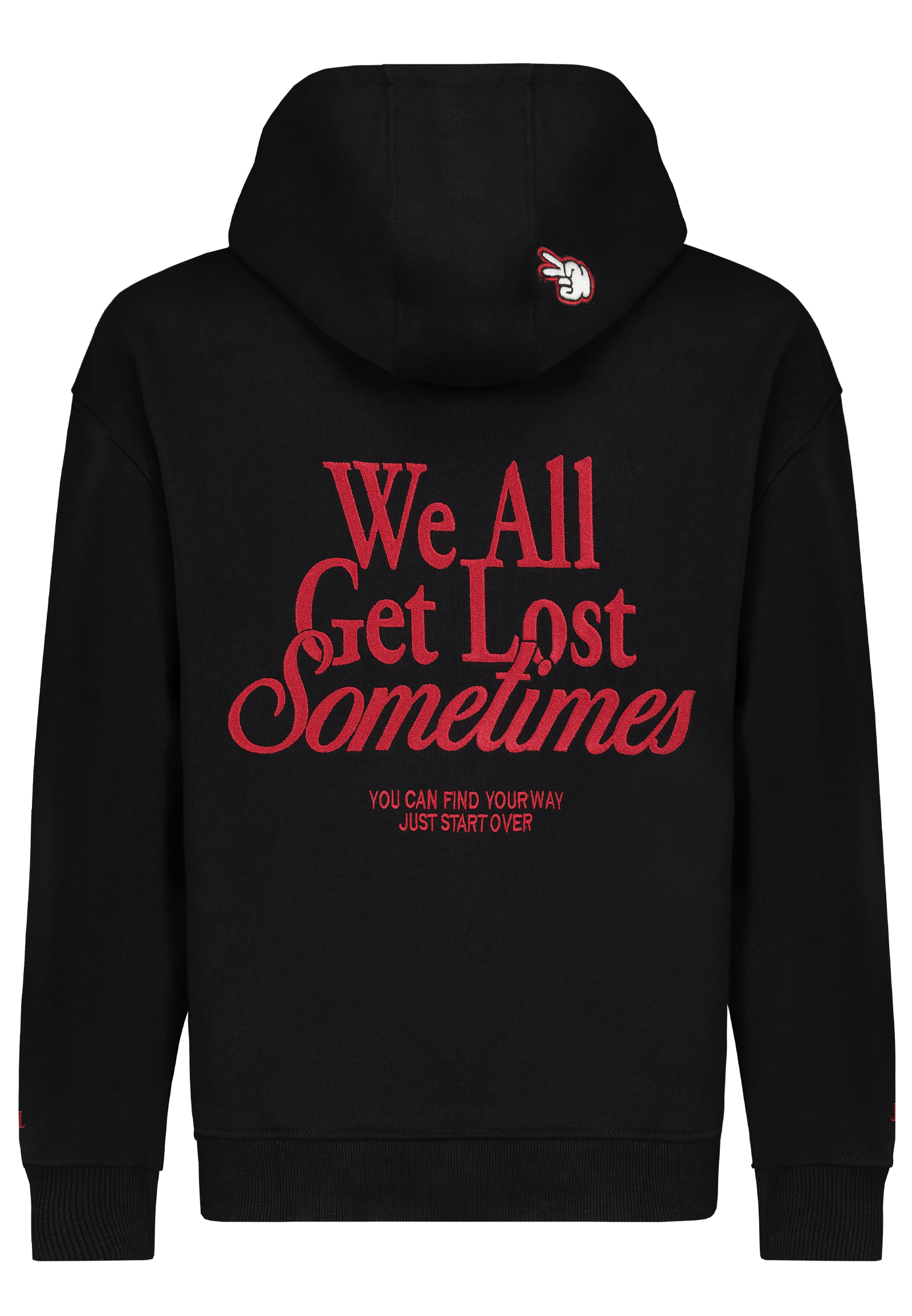 H10600BI21512A_24000_H.jpg EIGHT2NINE Hoodie mit Stickerei und Kapuze