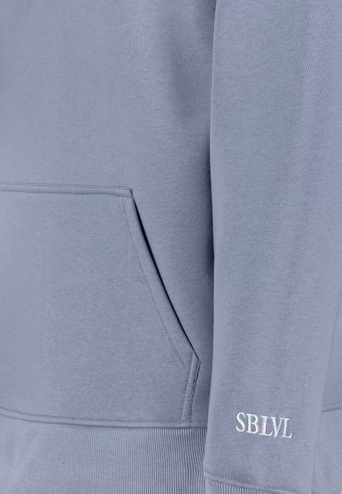 Eight 2 Nine EIGHT 2 NINE EIGHT2NINE Hoodie mit Stickerei und Kapuze – Blau, Bild 4