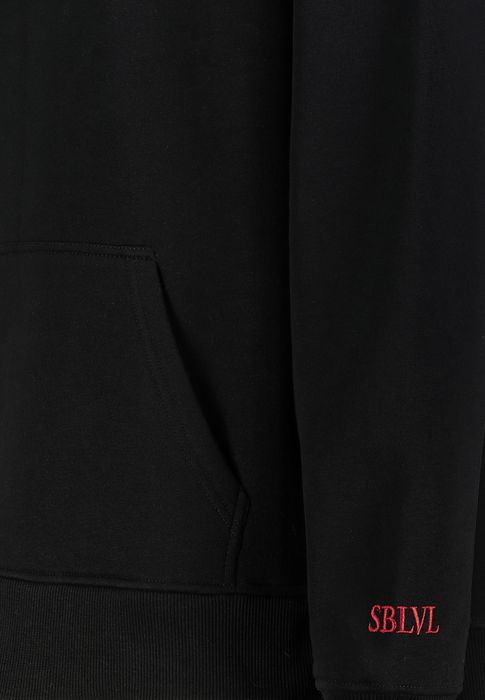 Eight 2 Nine EIGHT2NINE Hoodie mit Stickerei und Kapuze – Schwarz, Bild 4