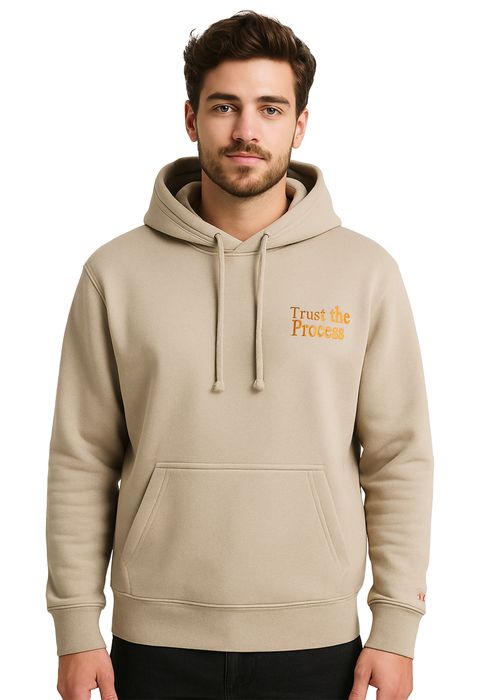 EIGHT 2 NINE EIGHT2NINE Hoodie mit Stickerei und Kapuze, Farbe: Beige-3