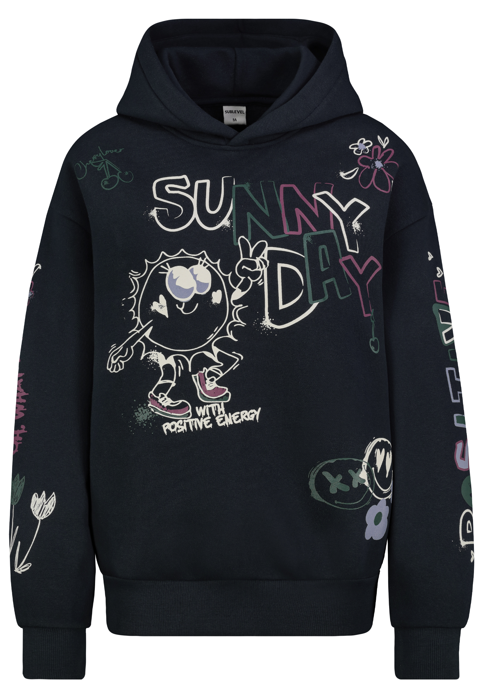 D10608BC02743C_19400_V.jpg Kapuzensweatshirt mit buntem Motivprint