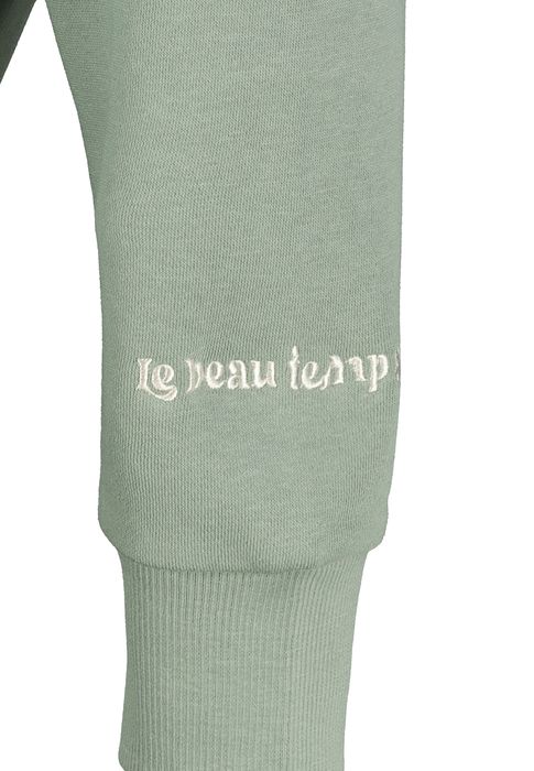 Eight 2 Nine EIGHT 2 NINE Kapuzensweatshirt mit Aufdruck und Stickerei – Grün, Bild 4