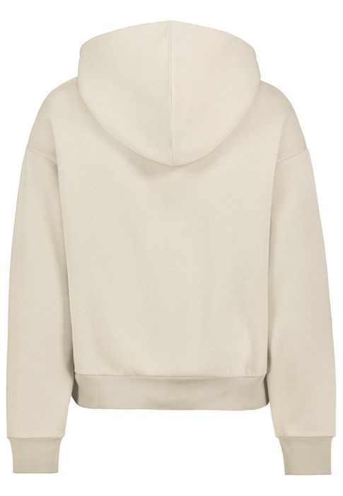 Sublevel Hoodie mit Print und elastischen Bündchen – Beige, Bild 3