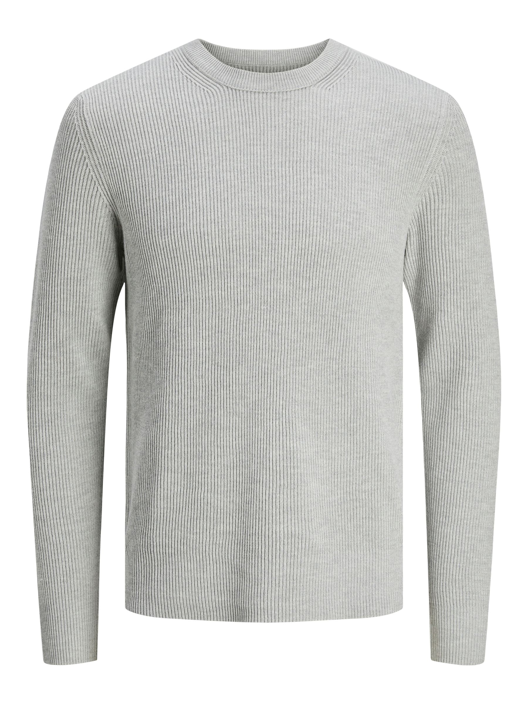 JACK&JONES_FallWinter2024_4507864_12257771.jpg Gemütlicher Strickpullover mit Rundhals für Herbst