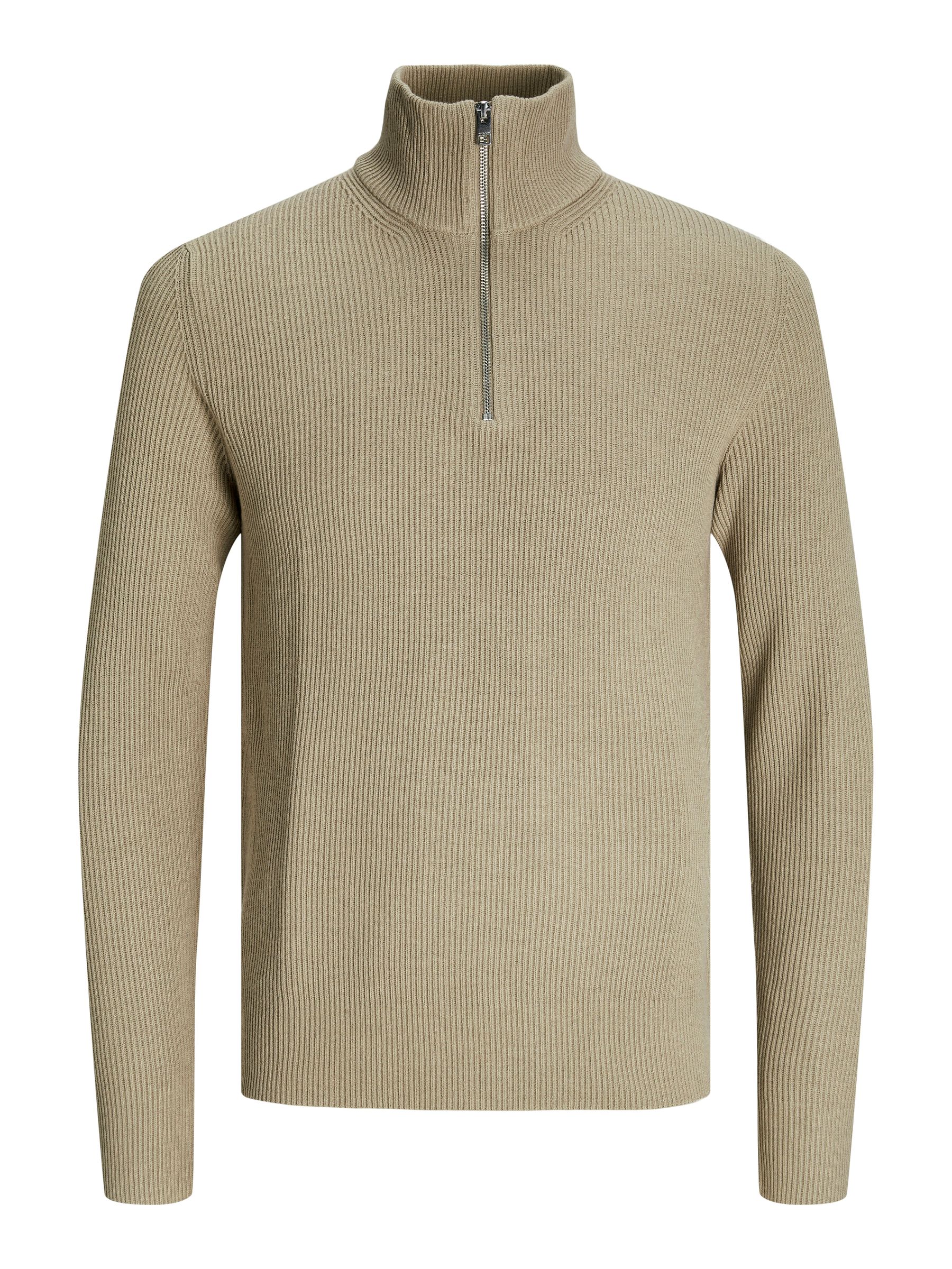 JACK&JONES_FallWinter2024_4507938_12257773.jpg Weicher Strickpullover Rundhals und langen Ärmeln