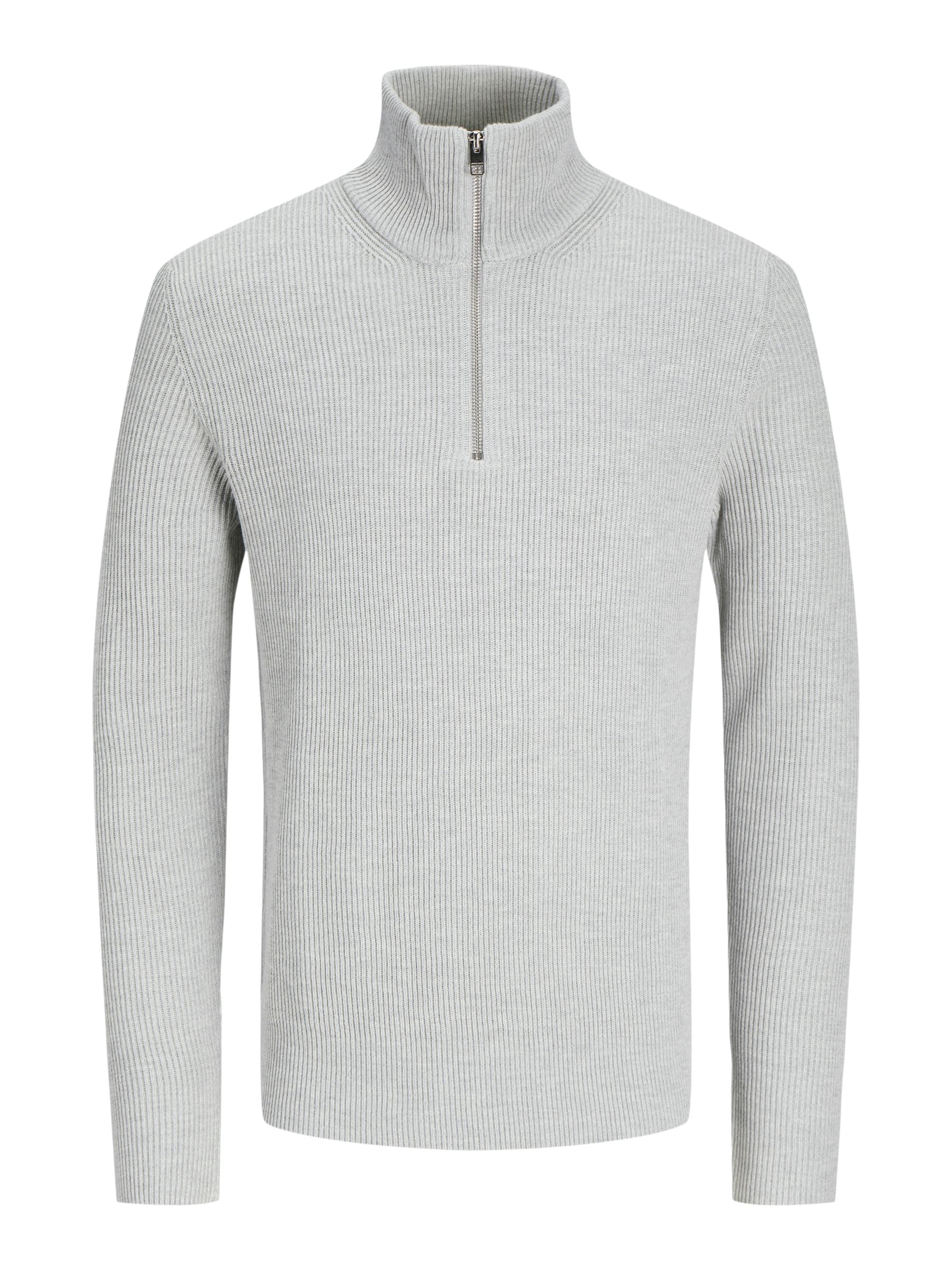 JACK&JONES_FallWinter2024_4507939_12257773.jpg Weicher Strickpullover Rundhals und langen Ärmeln