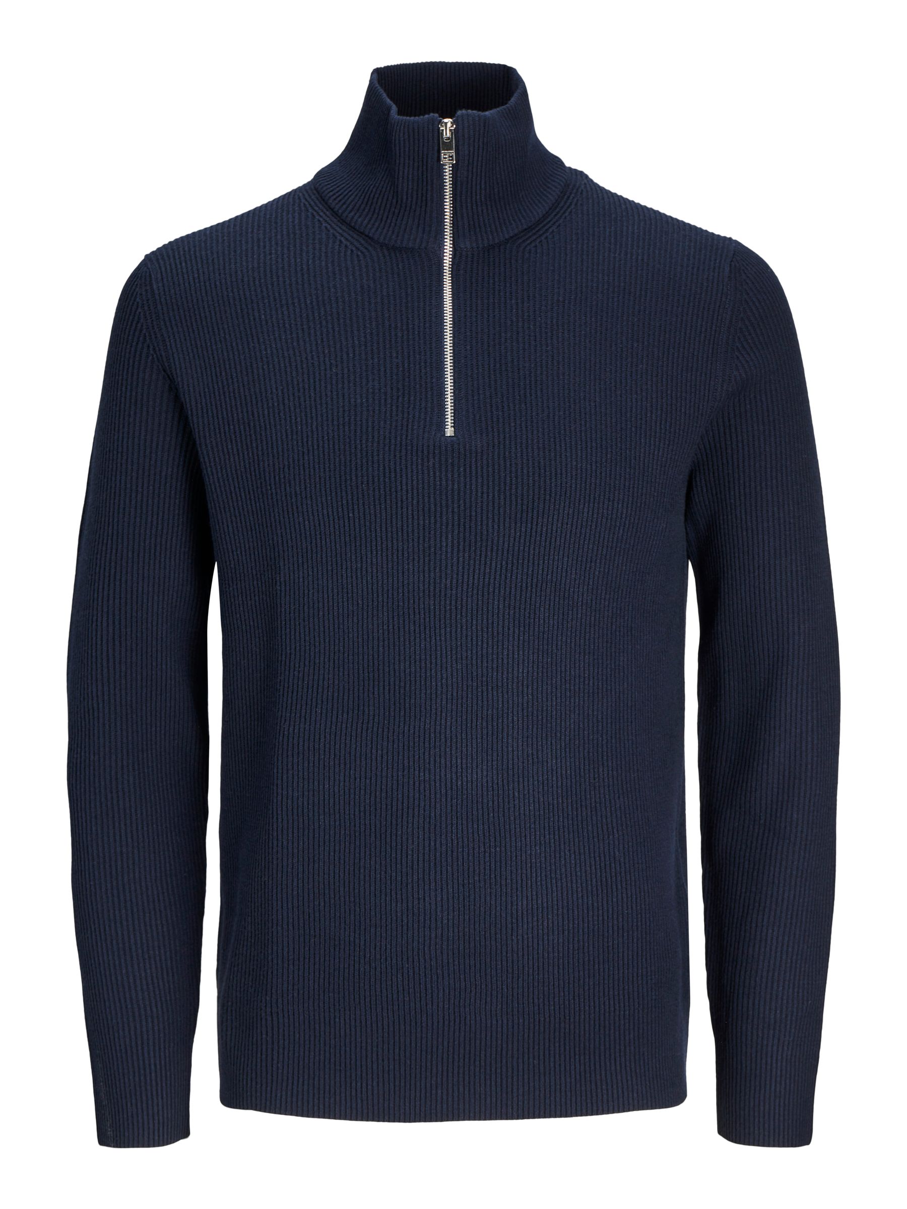 JACK&JONES_FallWinter2024_4507942_12257773.jpg Weicher Strickpullover Rundhals und langen Ärmeln