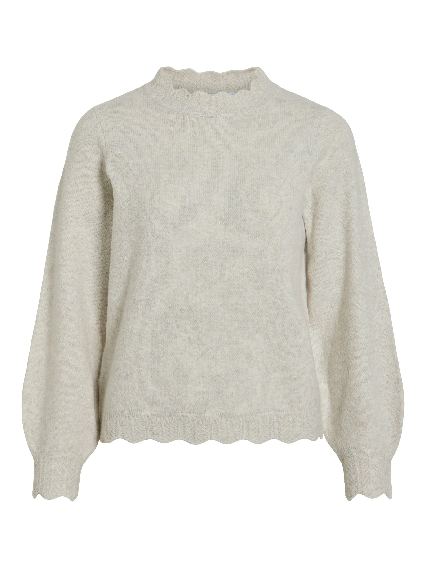 VILA_NOOS2025_4795903_14106419.jpg Stylischer Pullover mit Strickmuster