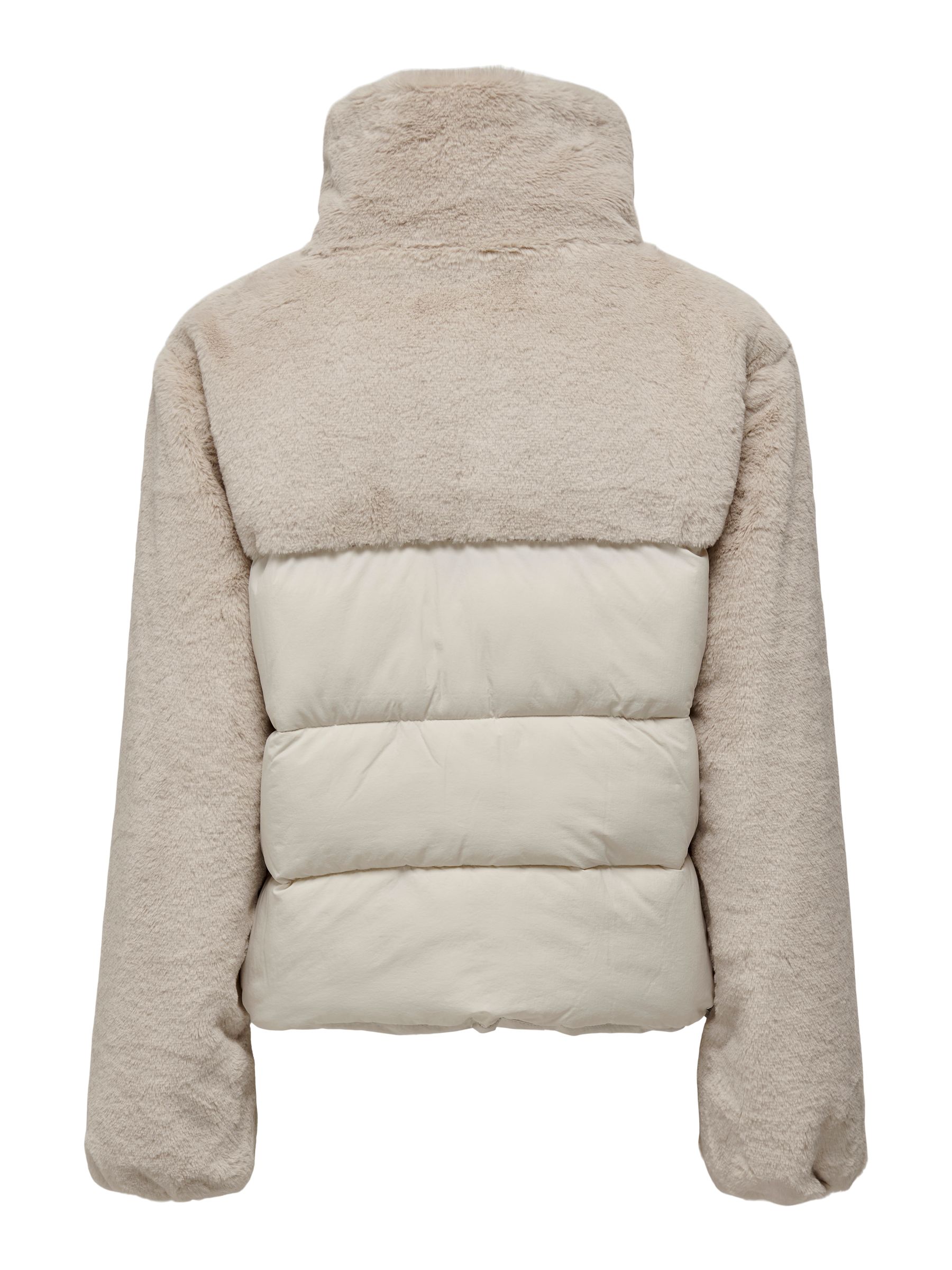 ONLY_FallWinter2024_4230868_15292945_2.jpg Kuschelige Steppjacke mit Teddyfleece und Reißverschluss