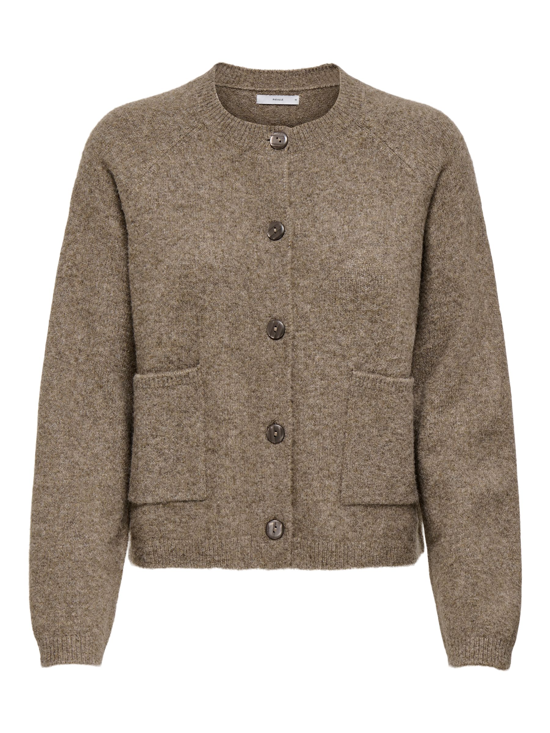 15344118_4963699.jpg Strickcardigan mit Knöpfen und aufgesetzten Taschen