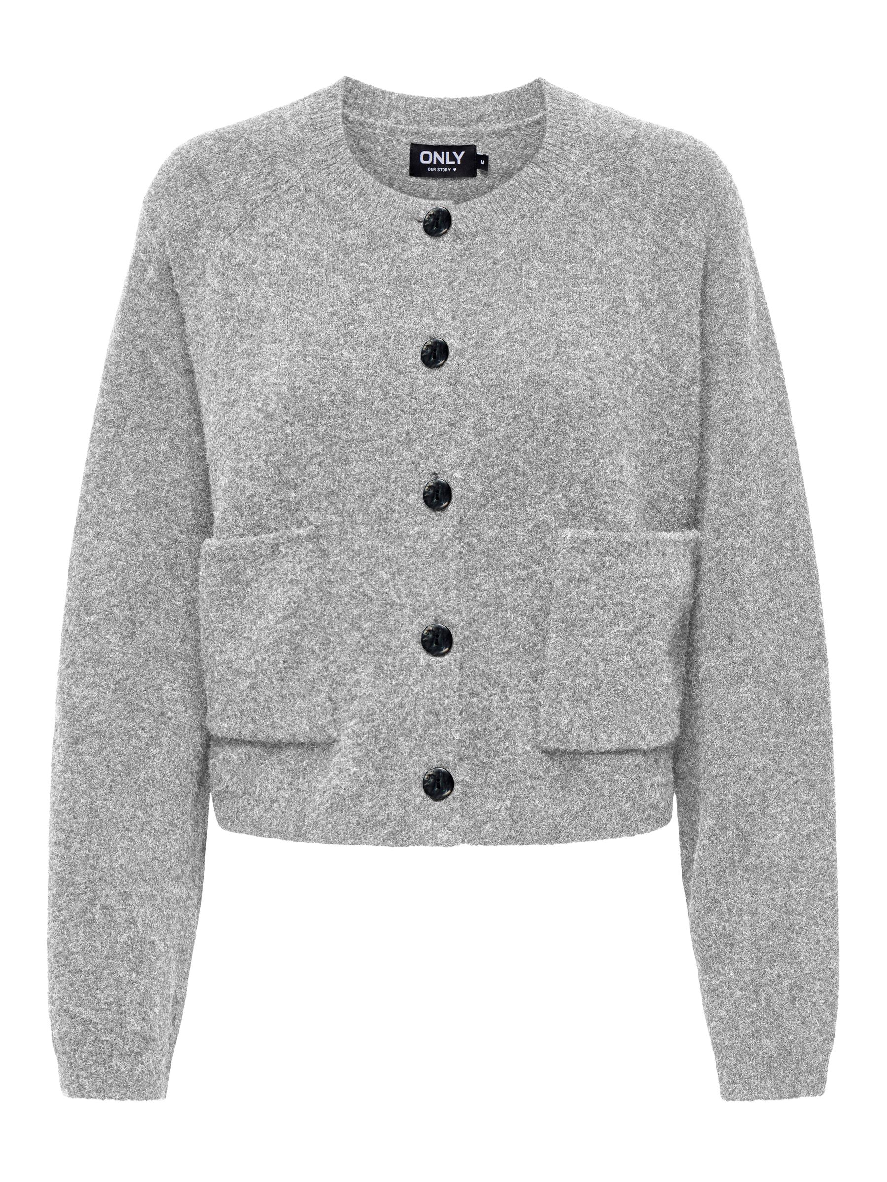ONLY_Autumnwinter_4857994_15344118.jpg Strickcardigan mit Knöpfen und aufgesetzten Taschen