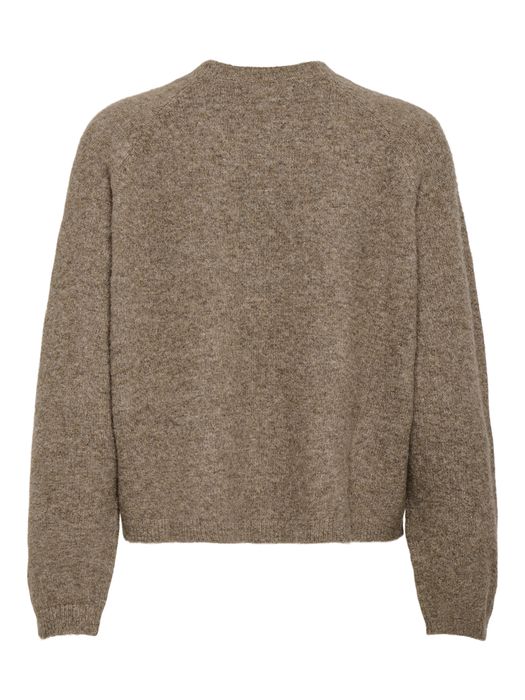 Only Strickcardigan mit Knöpfen und aufgesetzten Taschen – Taupe, Bild 7