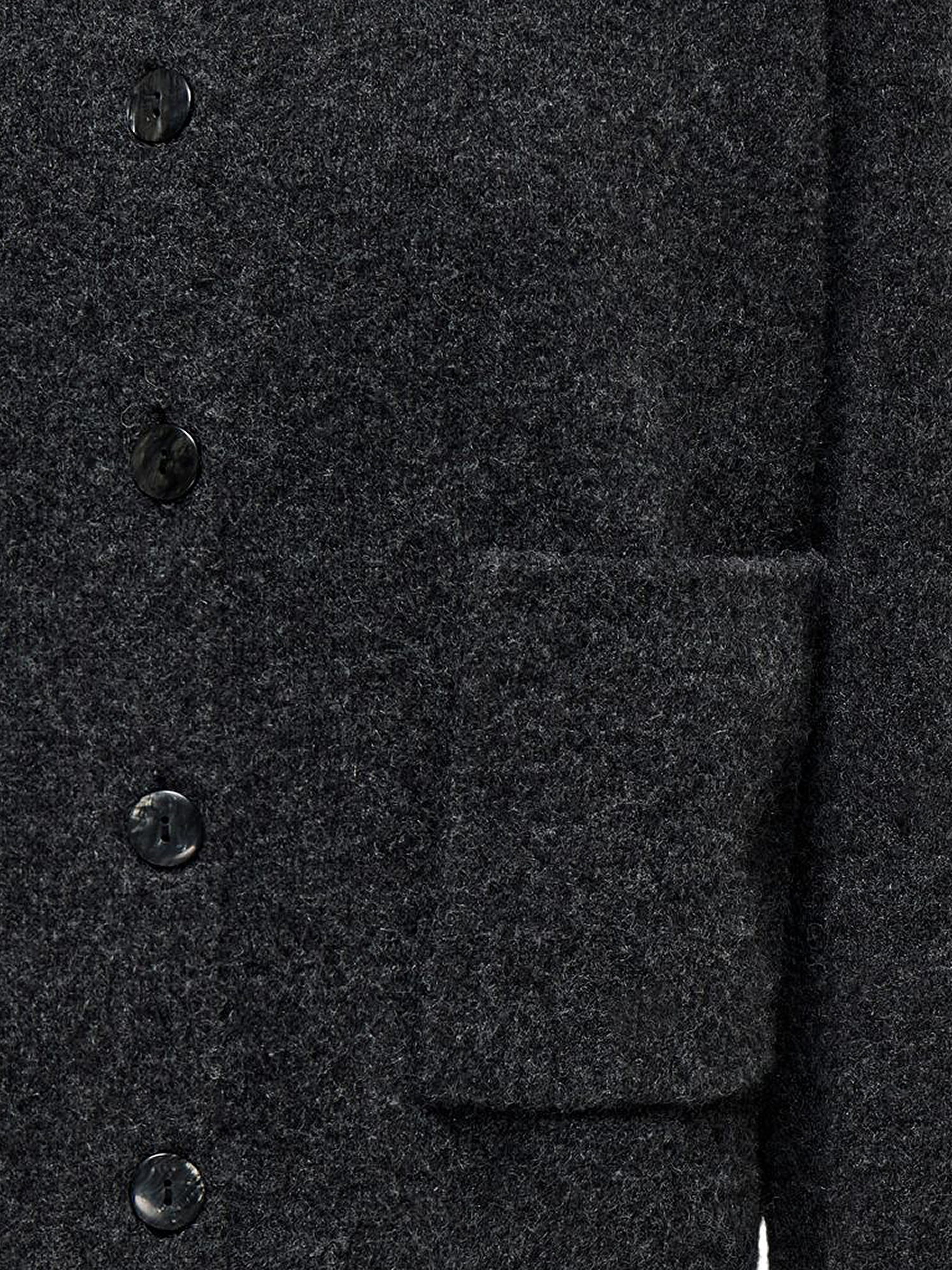 Only Strickcardigan mit Knöpfen und aufgesetzten Taschen – Dunkelgrau, Bild 2