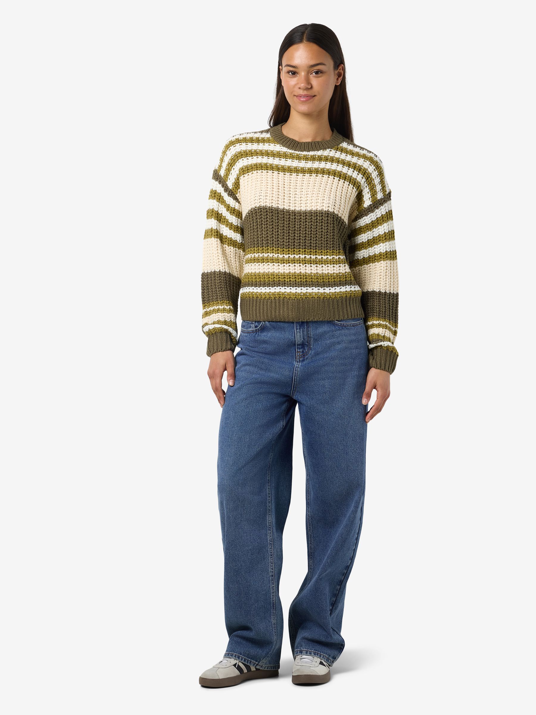 NOISY-MAY_NOOS2025_4531725_27020786_5.jpg Gestreifter Strickpullover mit Rundhalsausschnitt