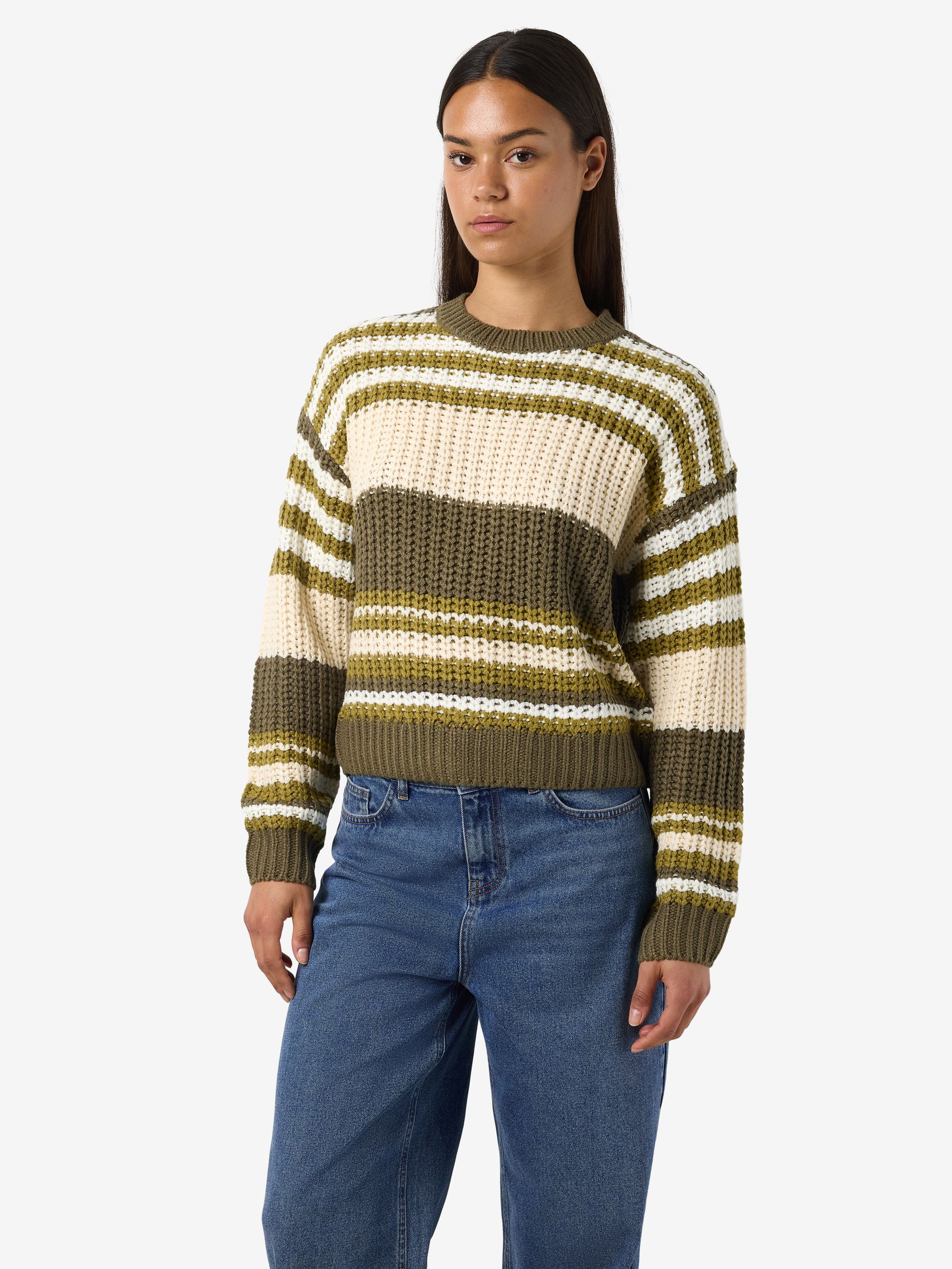 NOISY-MAY_NOOS2025_4531725_27020786_6.jpg Gestreifter Strickpullover mit Rundhalsausschnitt