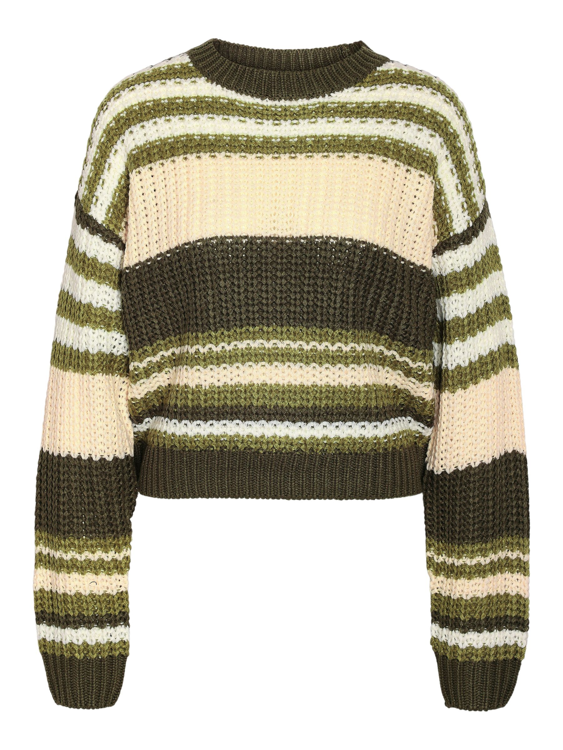 NOISY-MAY_NOOS2025_4531725_27020786.jpg Gestreifter Strickpullover mit Rundhalsausschnitt