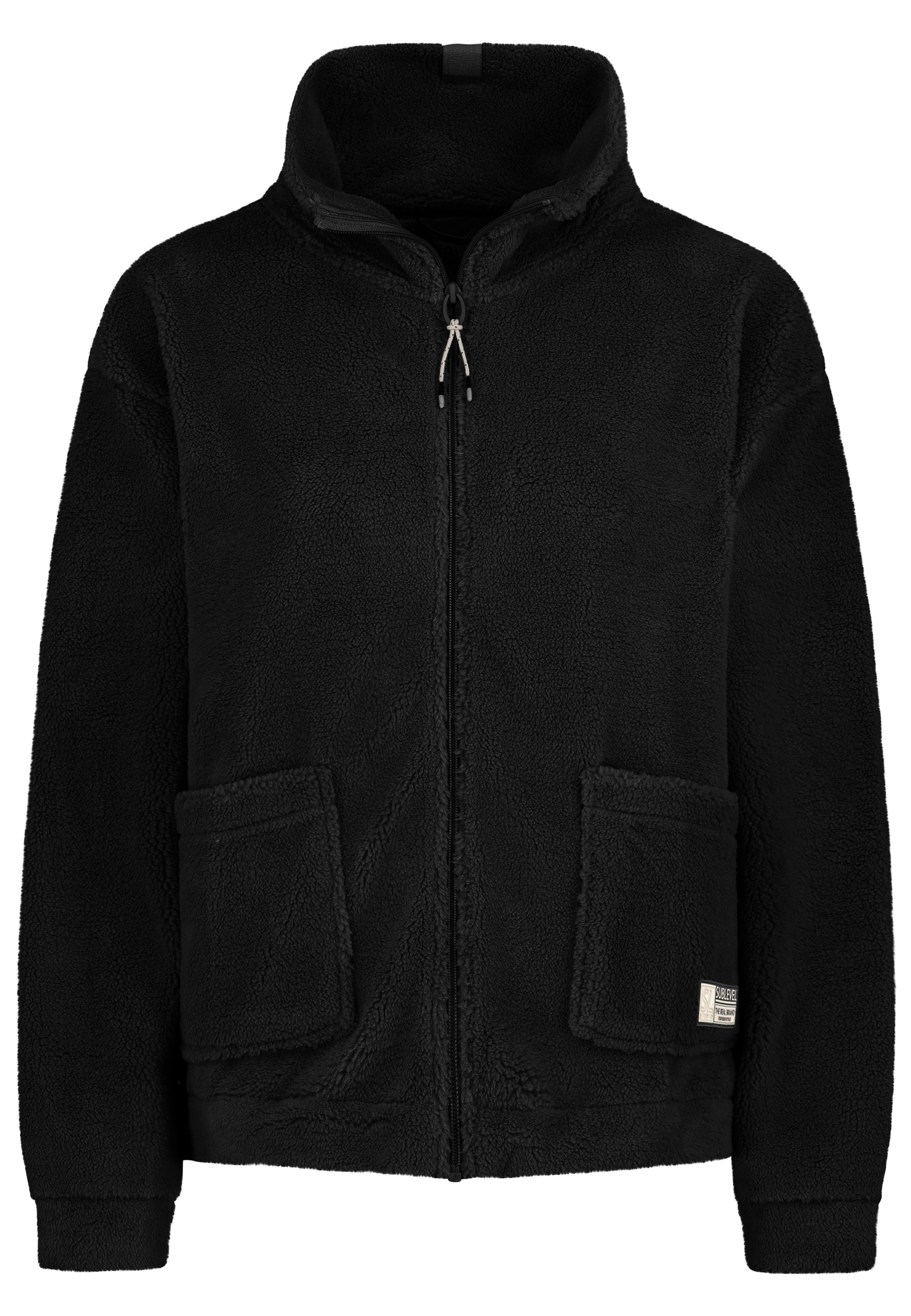 D20004M02628C4_24000_V.jpg Flauschige Jacke mit aufgesetzte Taschen Teddy