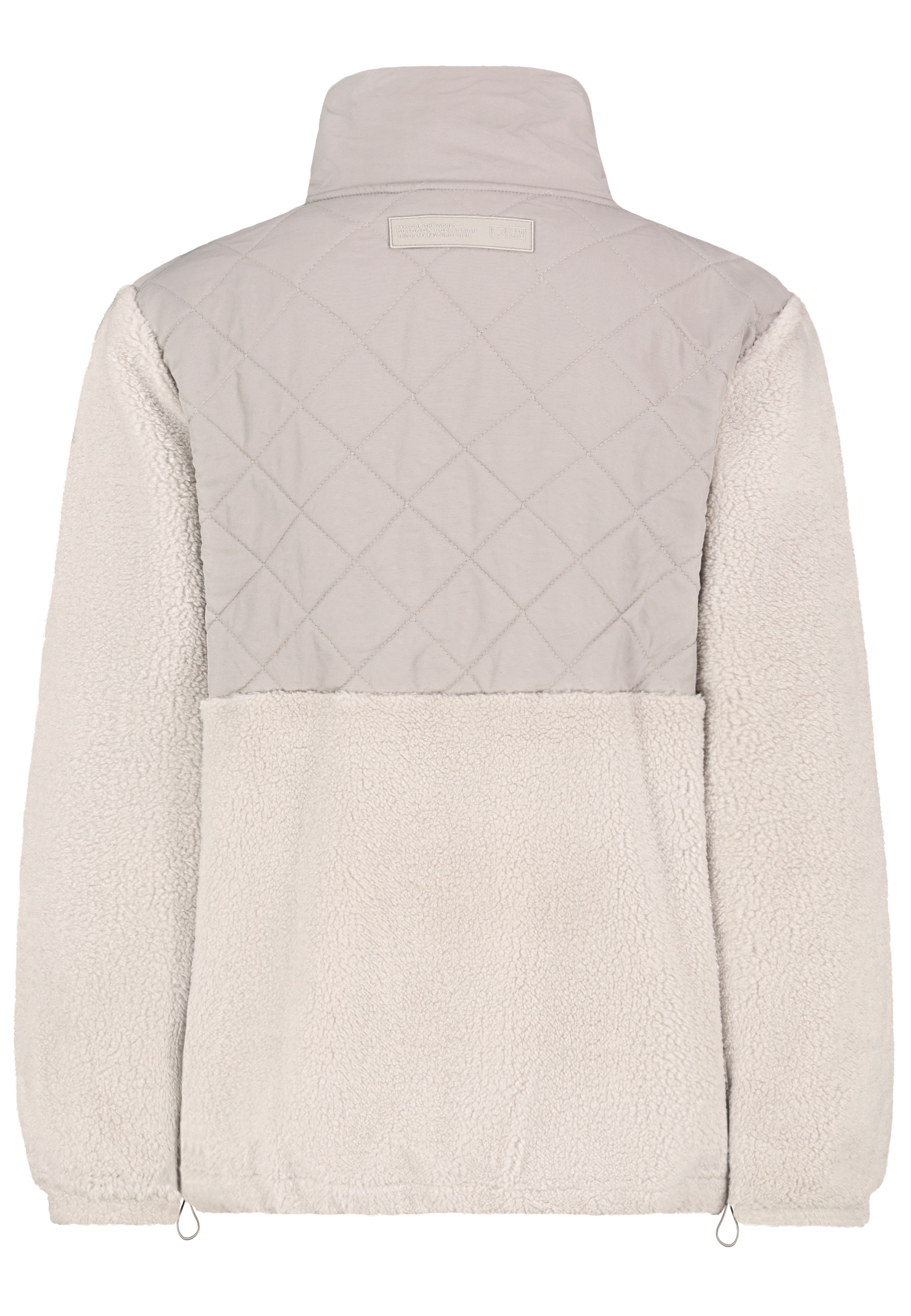 D20004M02673B1_20200_H.jpg Steppjacke mit Teddyfleece Stehkragen Seitentaschen Gummizug
