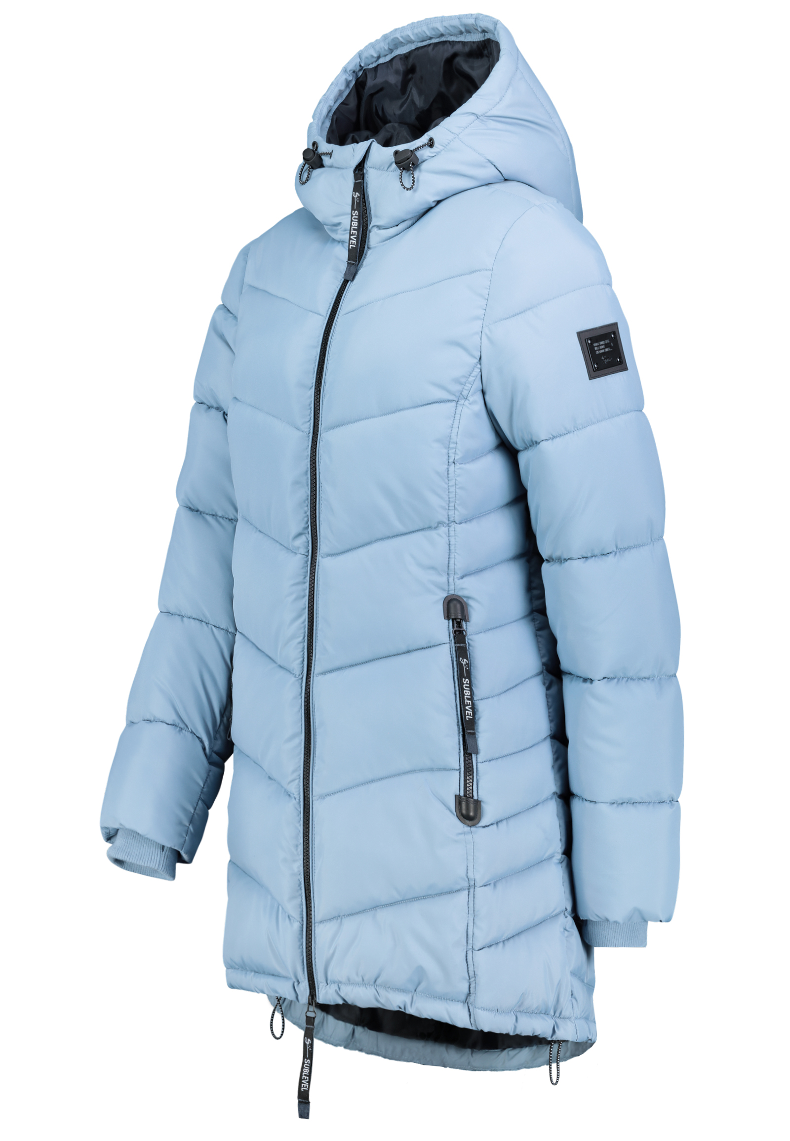 D51160X44472C10-1_19300_S1.jpg Warme Winterjacke mit Kapuze und Reißverschlusstaschen