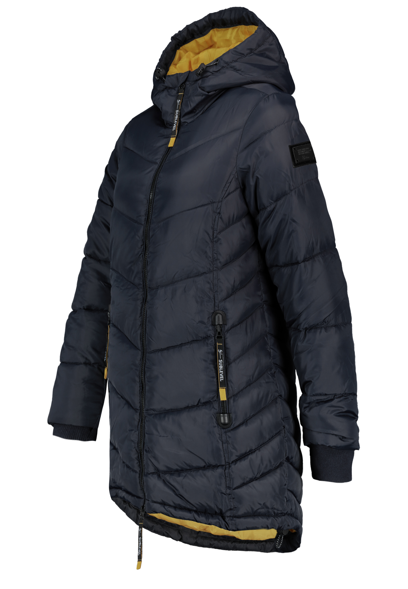 D51160X44472C4-2_19400_S1.jpg Warme Winterjacke mit Kapuze und Reißverschlusstaschen