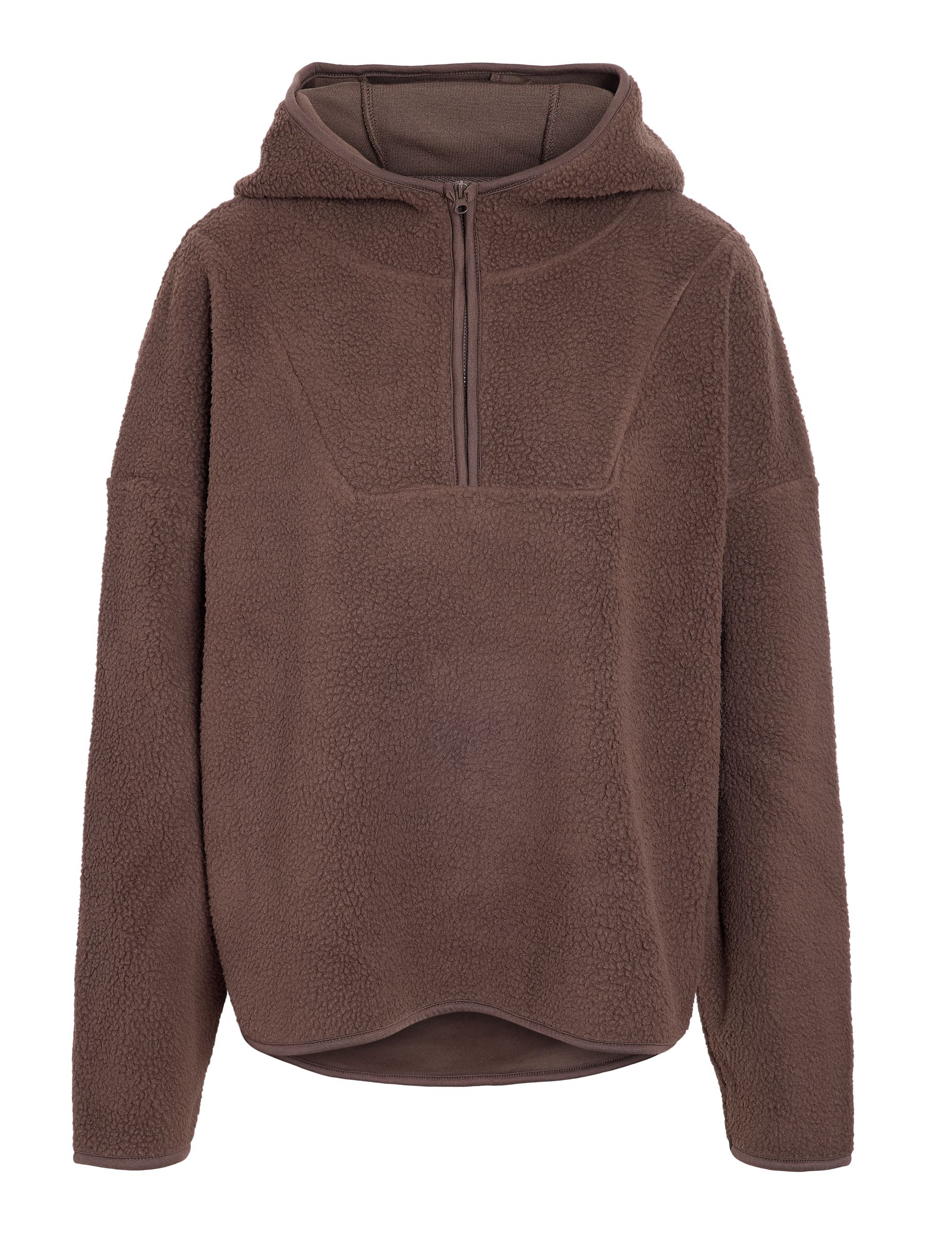 27030631_5098409.jpg Kapuzenpullover mit Frontreißverschluss in kuscheligem Stoff