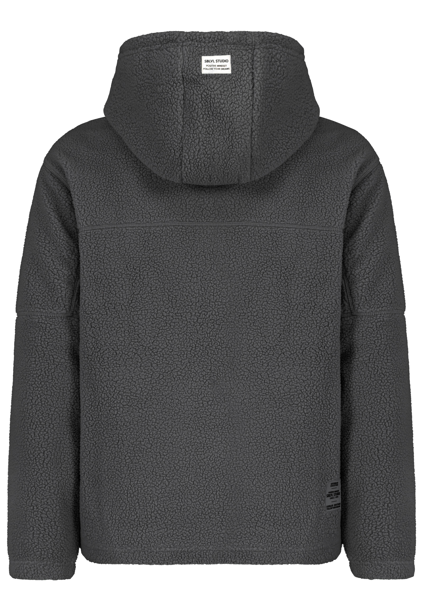 Teddy-Fleece Hoodie mit Kapuze Kuschelig Warm Teddy-Fleece Hoodie mit Kapuze Kuschelig Warm