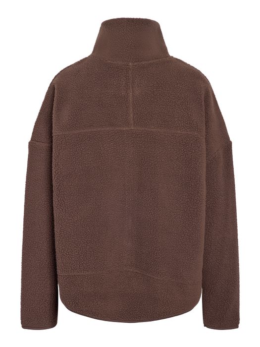Noisy May Modische Übergangsjacke mit Fleece – Braun, Bild 5