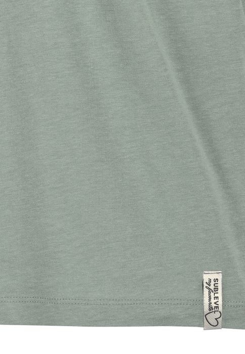 Sublevel Design T-Shirts 2er-Pack Knopfdetails Umschlagärmel – Mehrfarbig, Bild 7