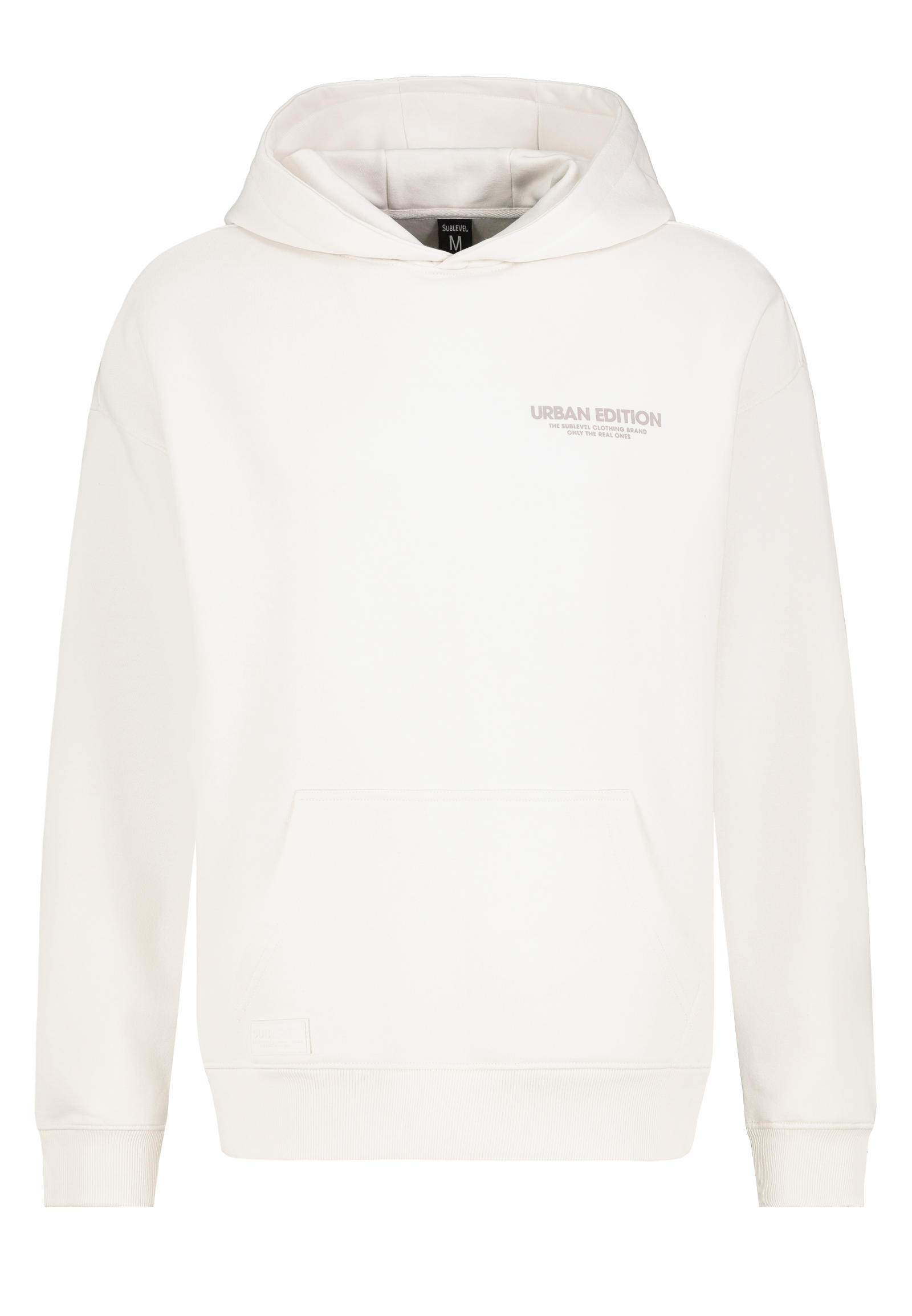 H10608BC21492A1NO_22000_V.jpg Hoodie mit Kapuze und Kängurutasche Schriftzug-Print hinten