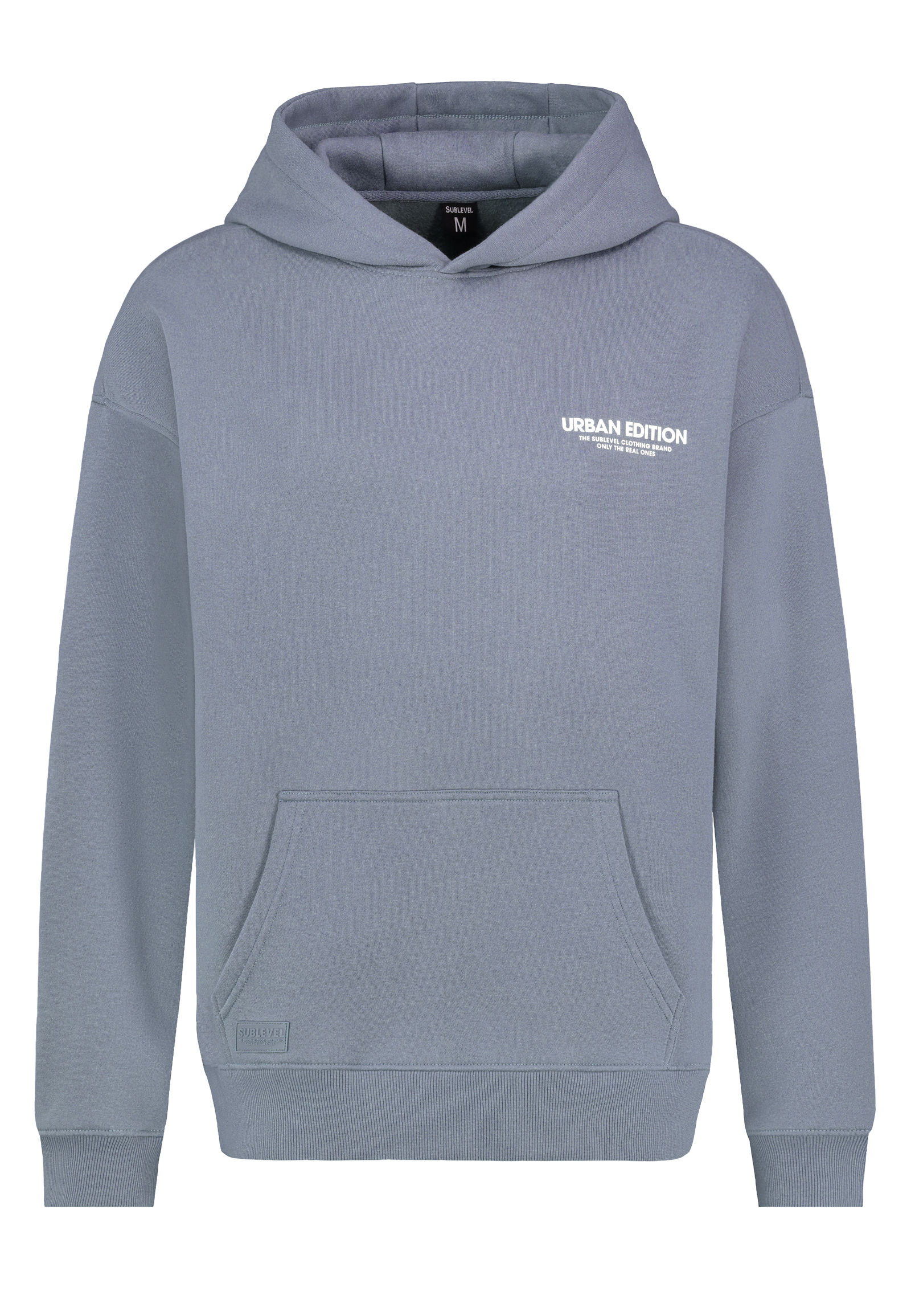 H10608BC21492A4NO_19300_V.jpg Hoodie mit Kapuze und Kängurutasche Schriftzug-Print hinten