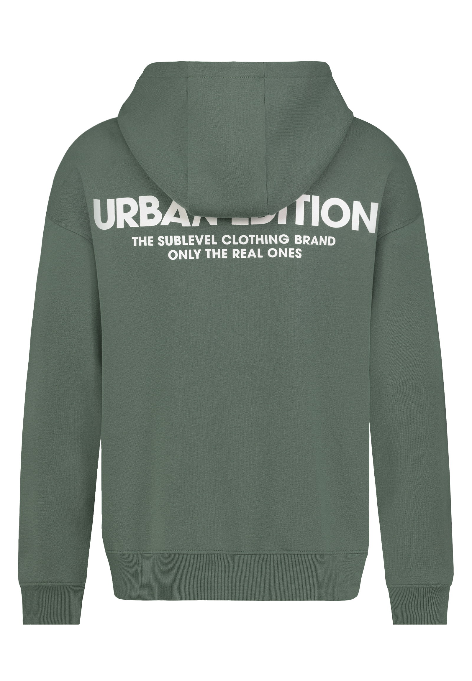 H10608BC21492A5NO_12400_H.jpg Hoodie mit Kapuze und Kängurutasche Schriftzug-Print hinten