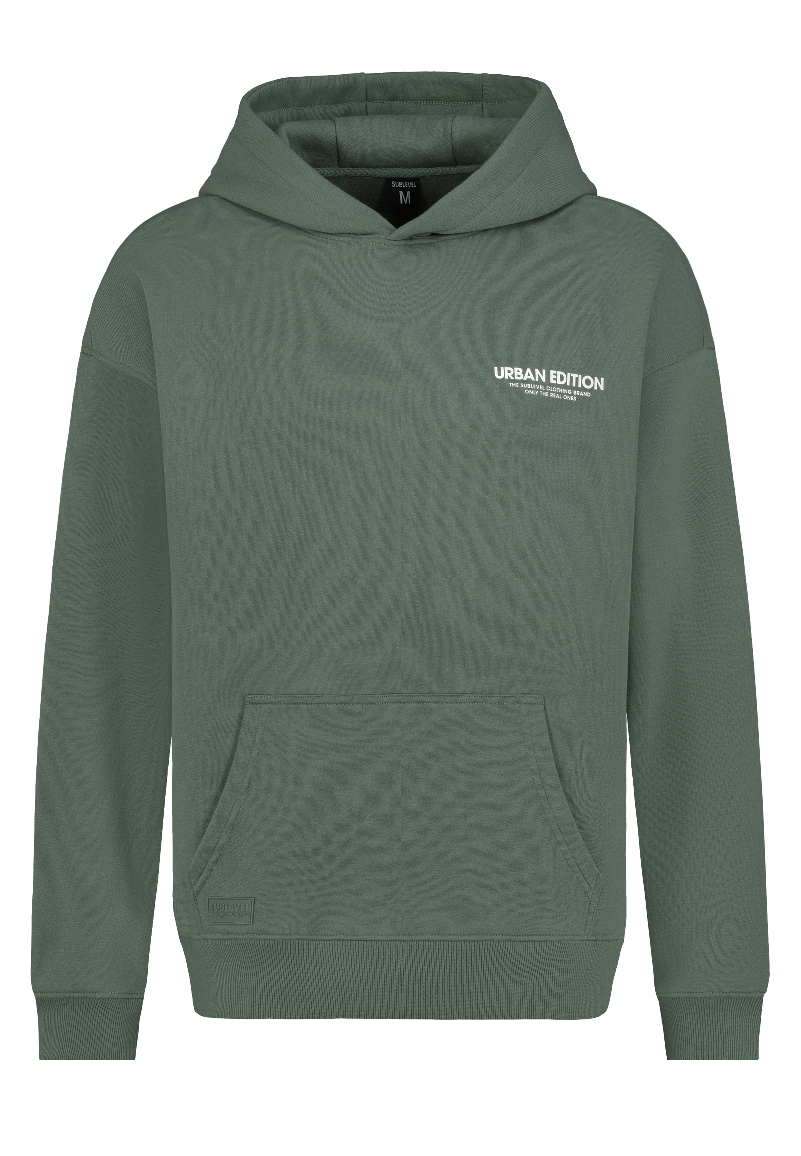 H10608BC21492A5NO_12400_V.jpg Hoodie mit Kapuze und Kängurutasche Schriftzug-Print hinten