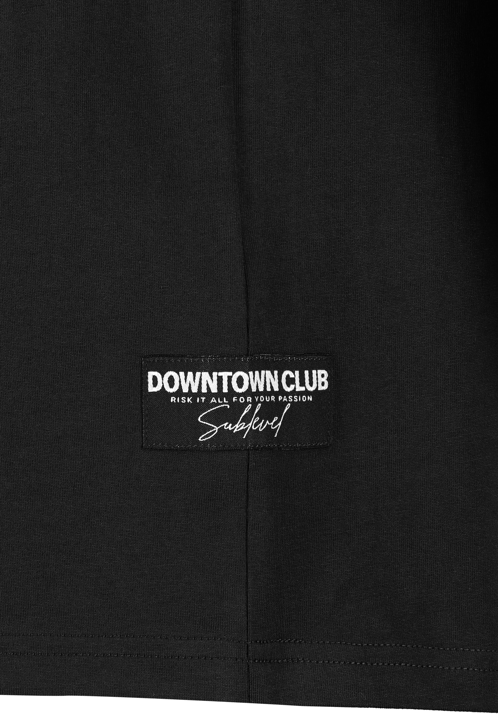 H12078M22604A7NO_24000_D2.jpg Oversized T-Shirt mit Downtown Club Logo Slogan