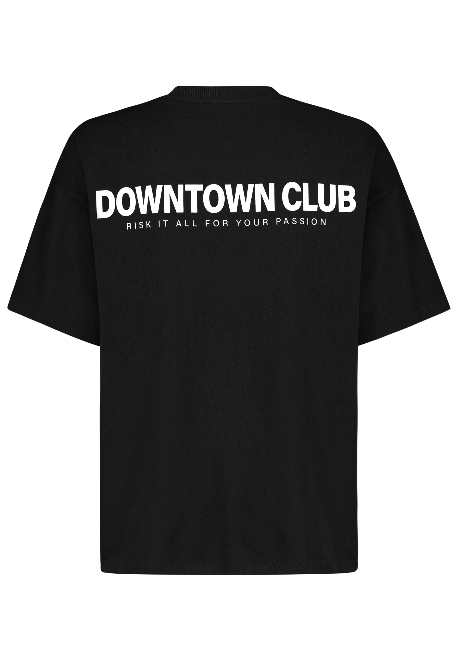 H12078M22604A7NO_24000_H.jpg Oversized T-Shirt mit Downtown Club Logo Slogan