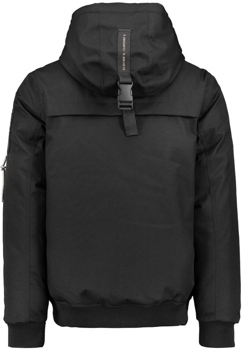 Urban Surface Hochwertige Outdoorjacke mit Kapuze und funktionalen Taschen – Schwarz, Bild 6