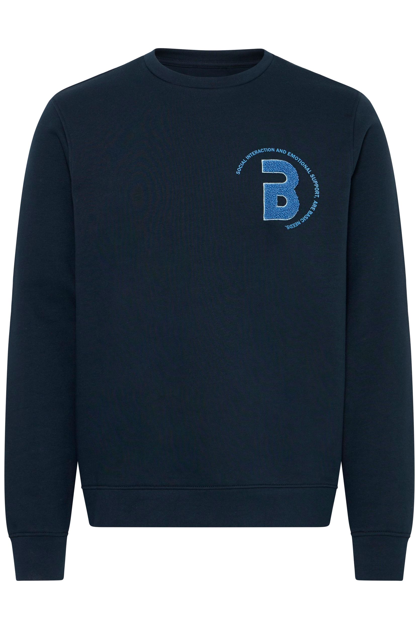 Langärmliges Shirt mit Rundhals und gestreiftem Muster Langärmliges Shirt mit Rundhals und gestreiftem Muster